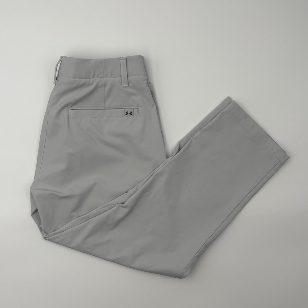 Under Armour Iso-Chill Tapered Golf Pants Mens 30x30 Gray HeatGear 1350051